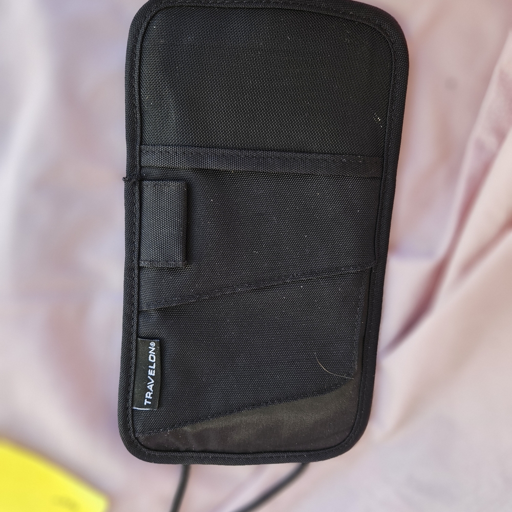 Travelon Black Travel Wallet